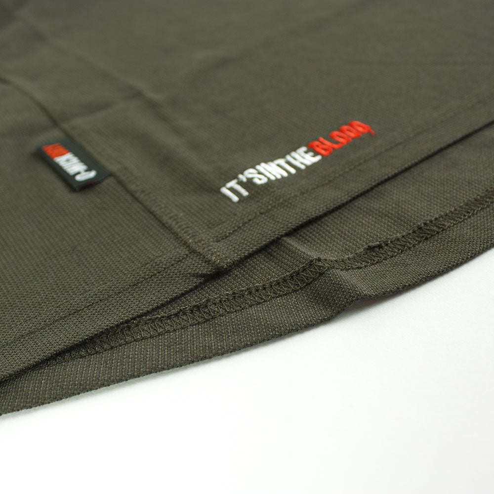 Men's Q-Wick Dry Polo - Bayleaf Black