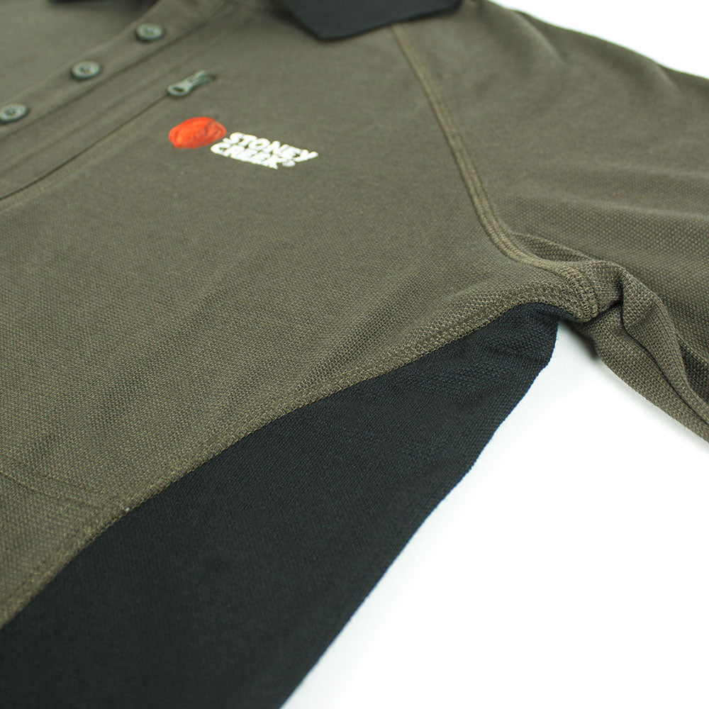 Men's Q-Wick Dry Polo - Bayleaf Black