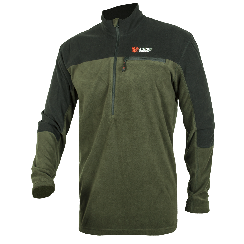 Men's Microplus Top - Bayleaf Black