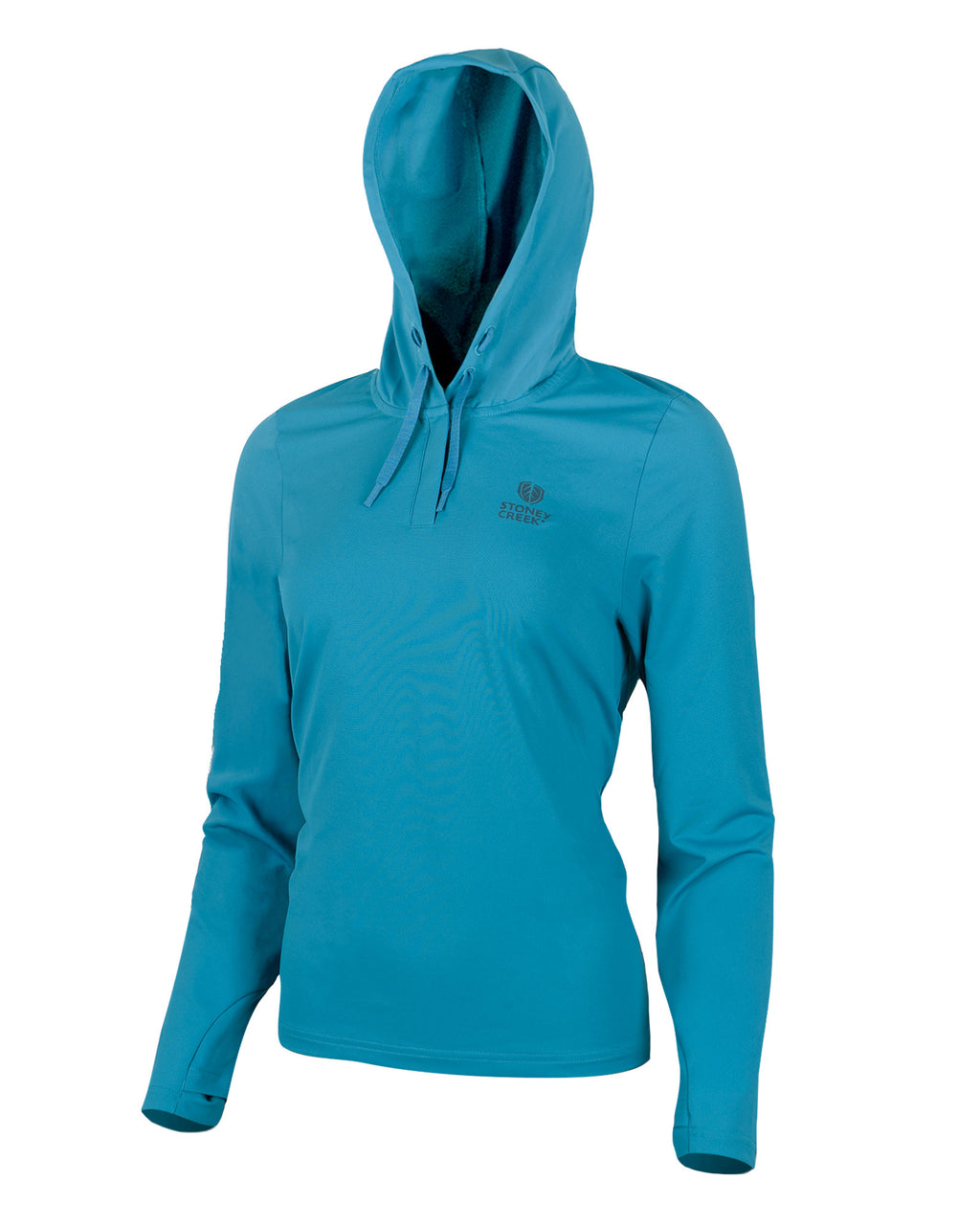 Women's Sunshield Hoodie - Teal Blue