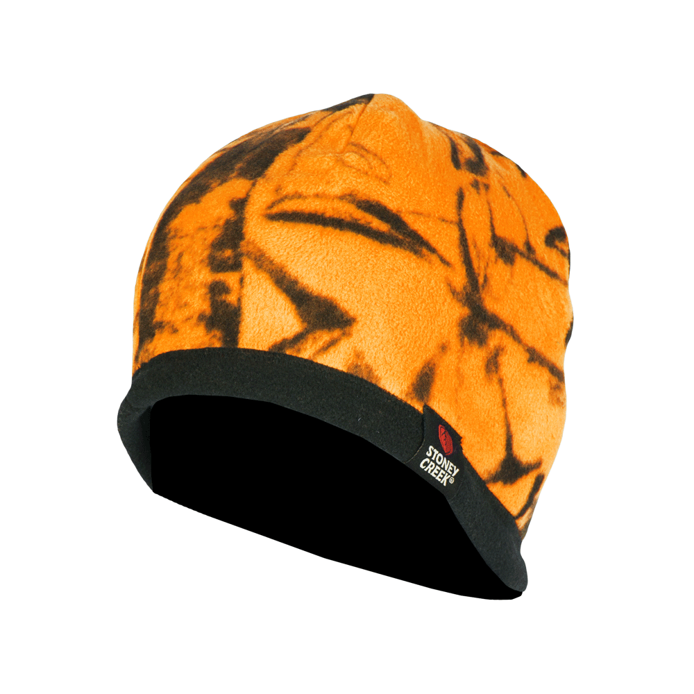 Skull Cap Beanie - Blaze Orange