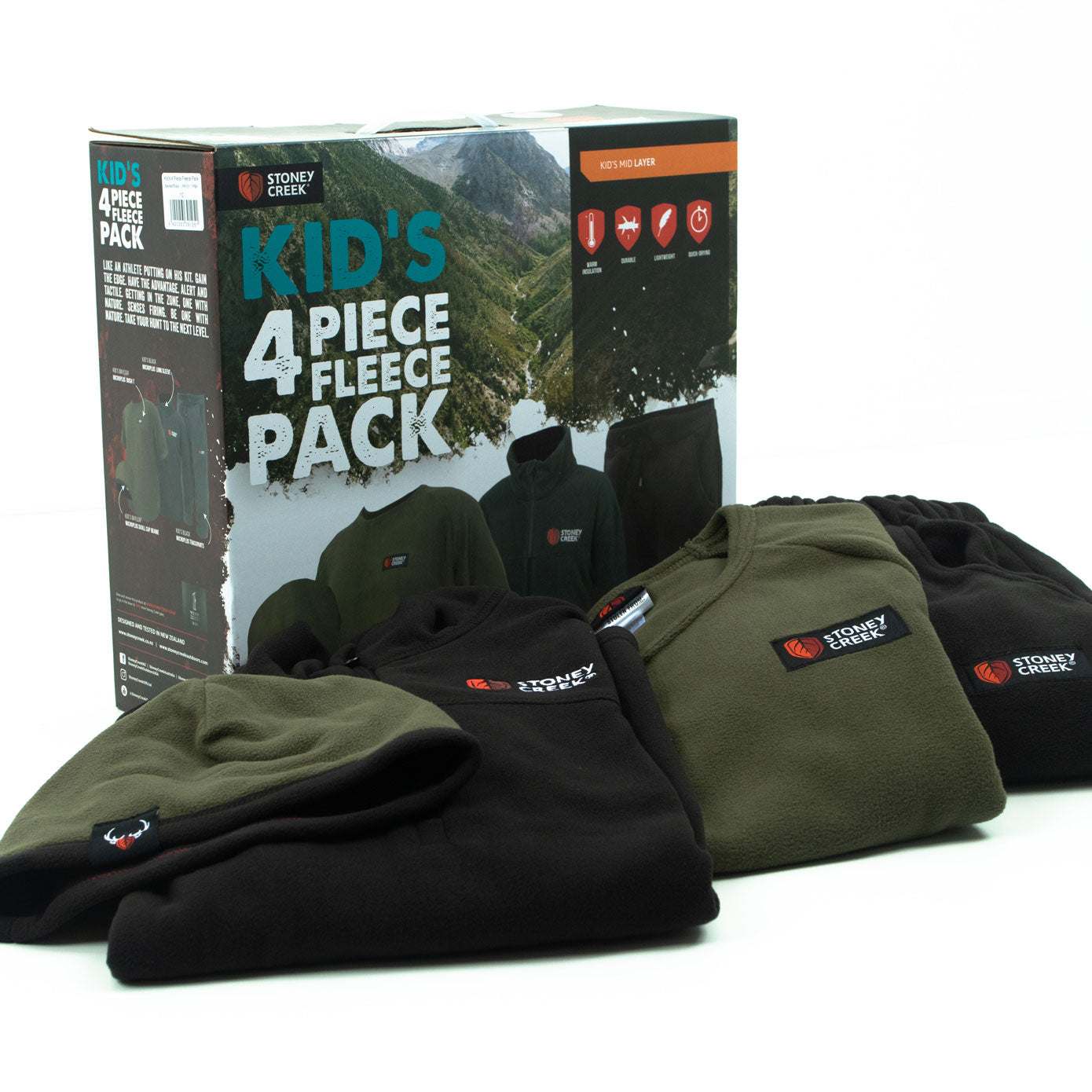 Kid's 4 Piece Fleece Pack