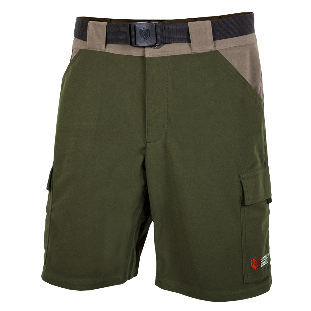 Microtough Cargo Shorts - Bayleaf