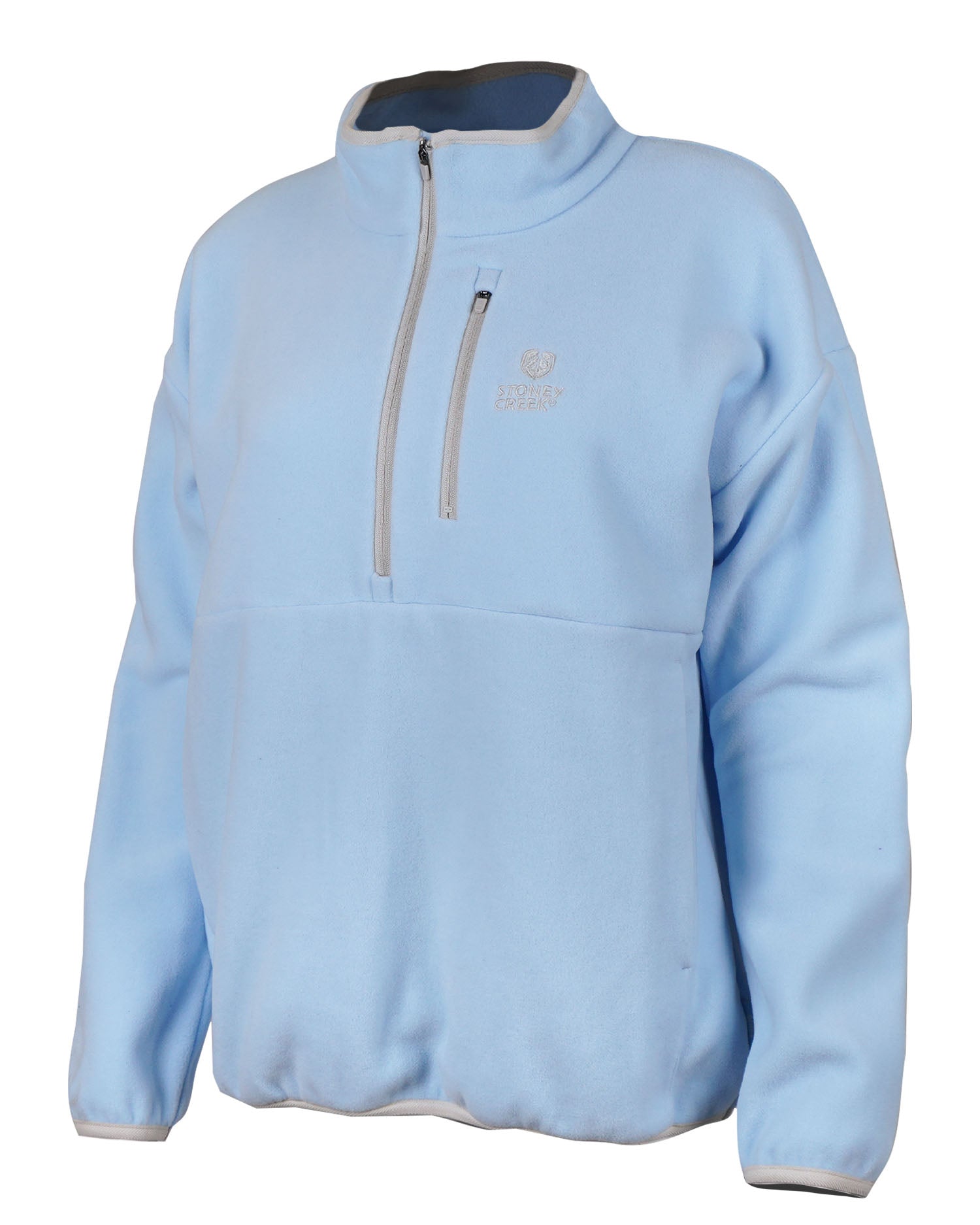 Women's Aurora Fleece Pullover - Floaty Blue