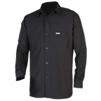 Men's Corporate Shirt Long Sleeve - Black