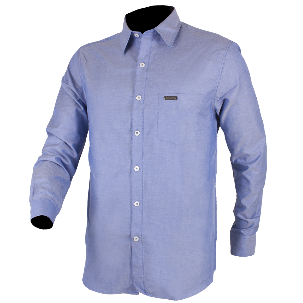 Men's Corporate Shirt Long Sleeve - Indigo