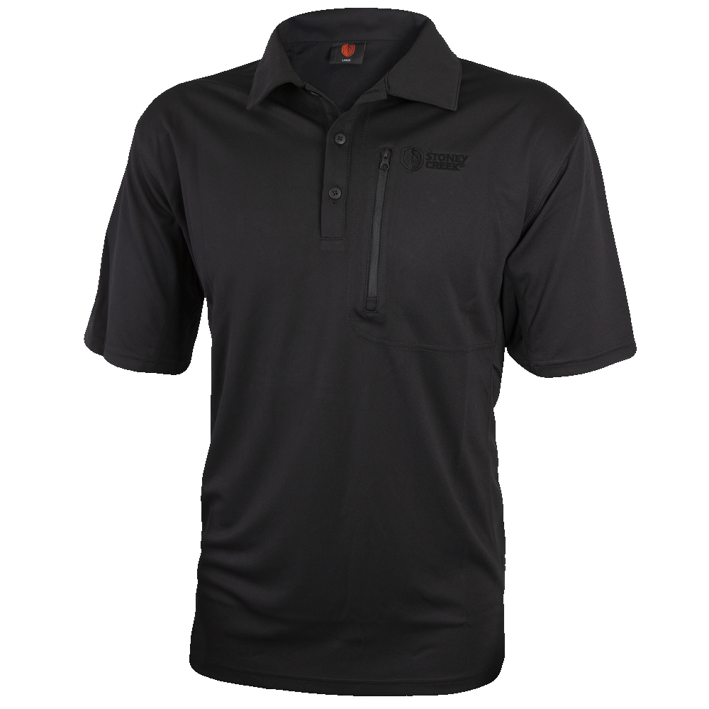 Men's Uniform Polo - Black