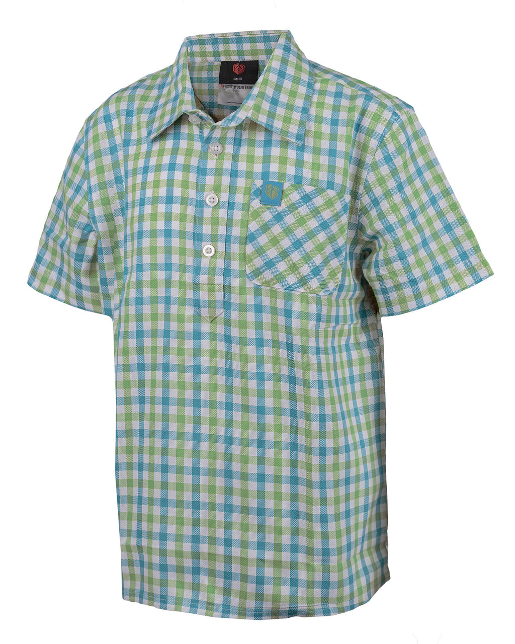 CheckKid Shirt - Sugar Sea