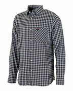 CheckMate Shirt Long Sleeve - Lava Smoke/Deep Well