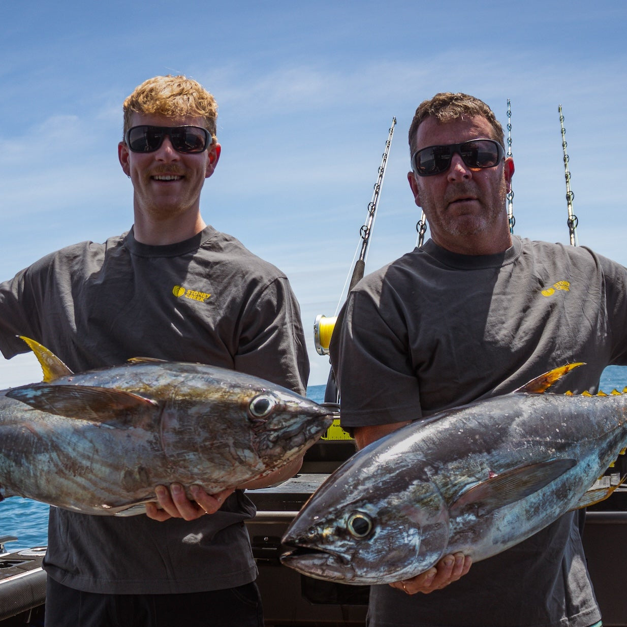 Men's Yellow Fin Bust Up Tee