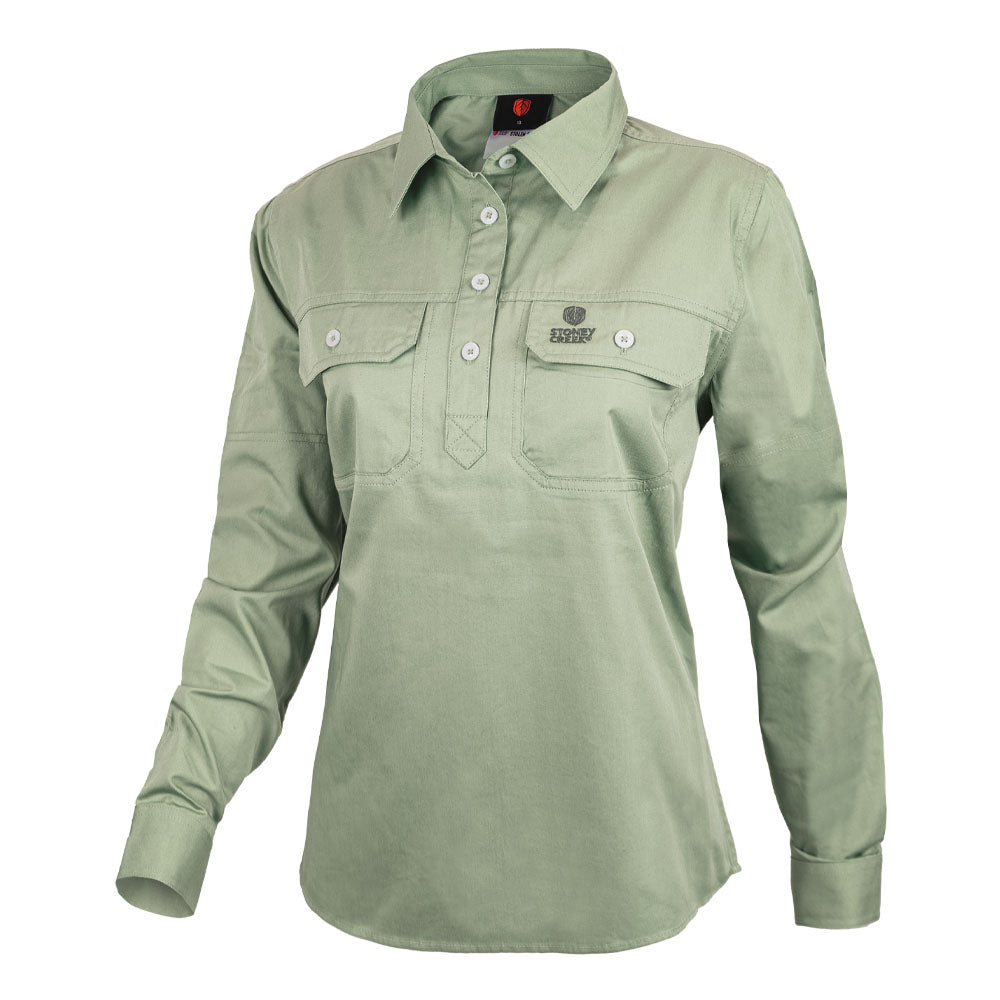 Women's Done and Dusted Shirt - Smoke Green
