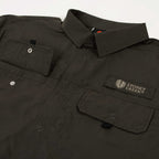 Fast Cast Short Sleeve Shirt - Dark Olive