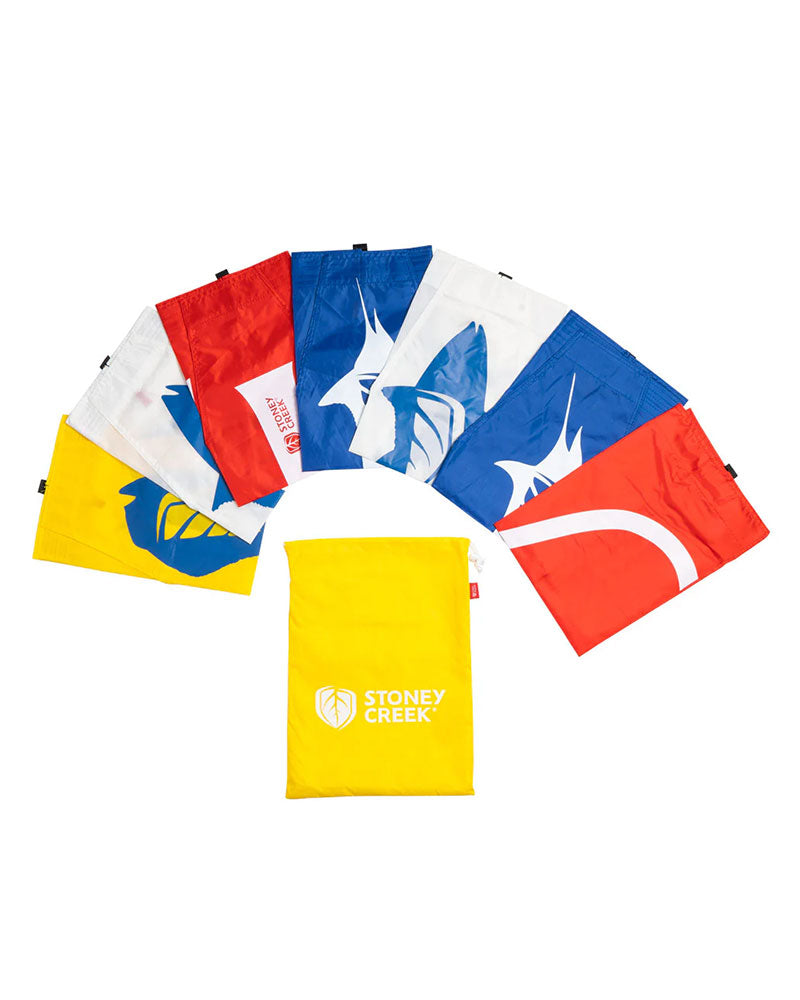 Flag Set with Storage Bag