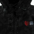 Kid's Fleece Lace Up Hoodie - Urban Camo