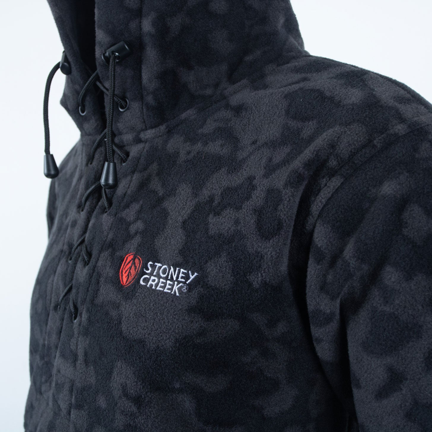 Men's Fleece Lace Up Hoodie