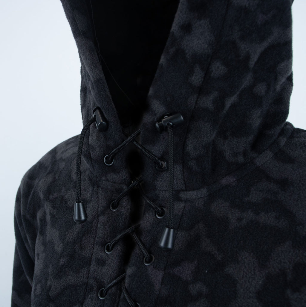 Men's Fleece Lace Up Hoodie