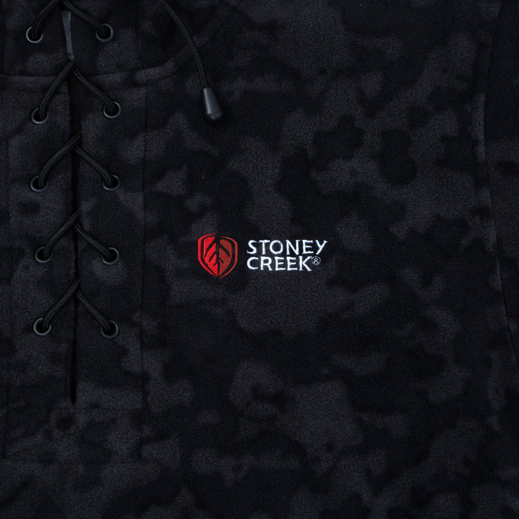 Men's Fleece Lace Up Hoodie