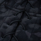 Men's Fleece Lace Up Hoodie