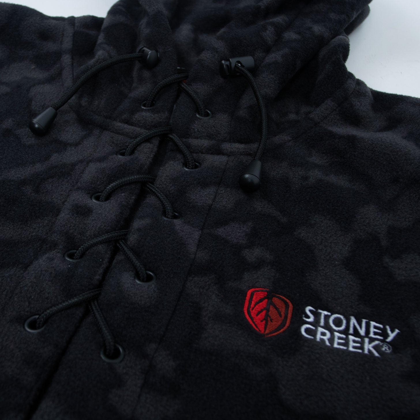 Men's Fleece Lace Up Hoodie