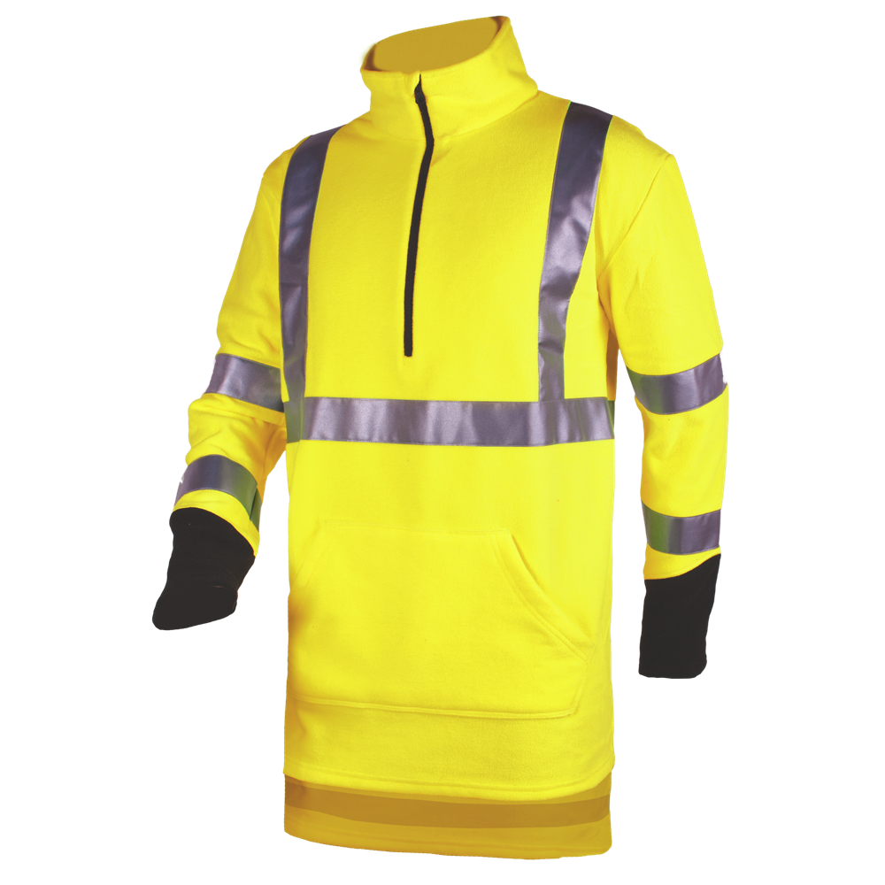 Hi Vis Performance Plus Long Sleeve - Yellow