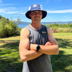 Jester Towel Hat - White/Navy