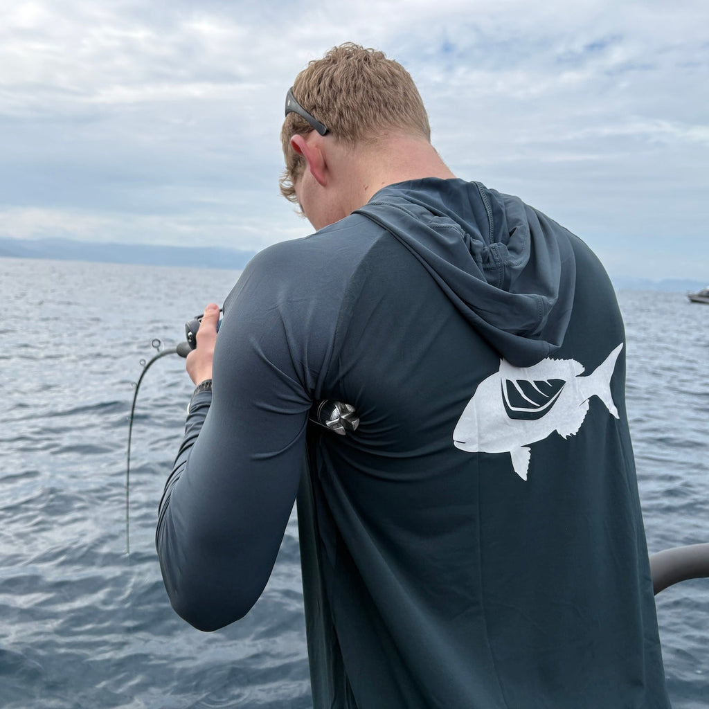 Men's Apex Cooling Hoodie - Snapper