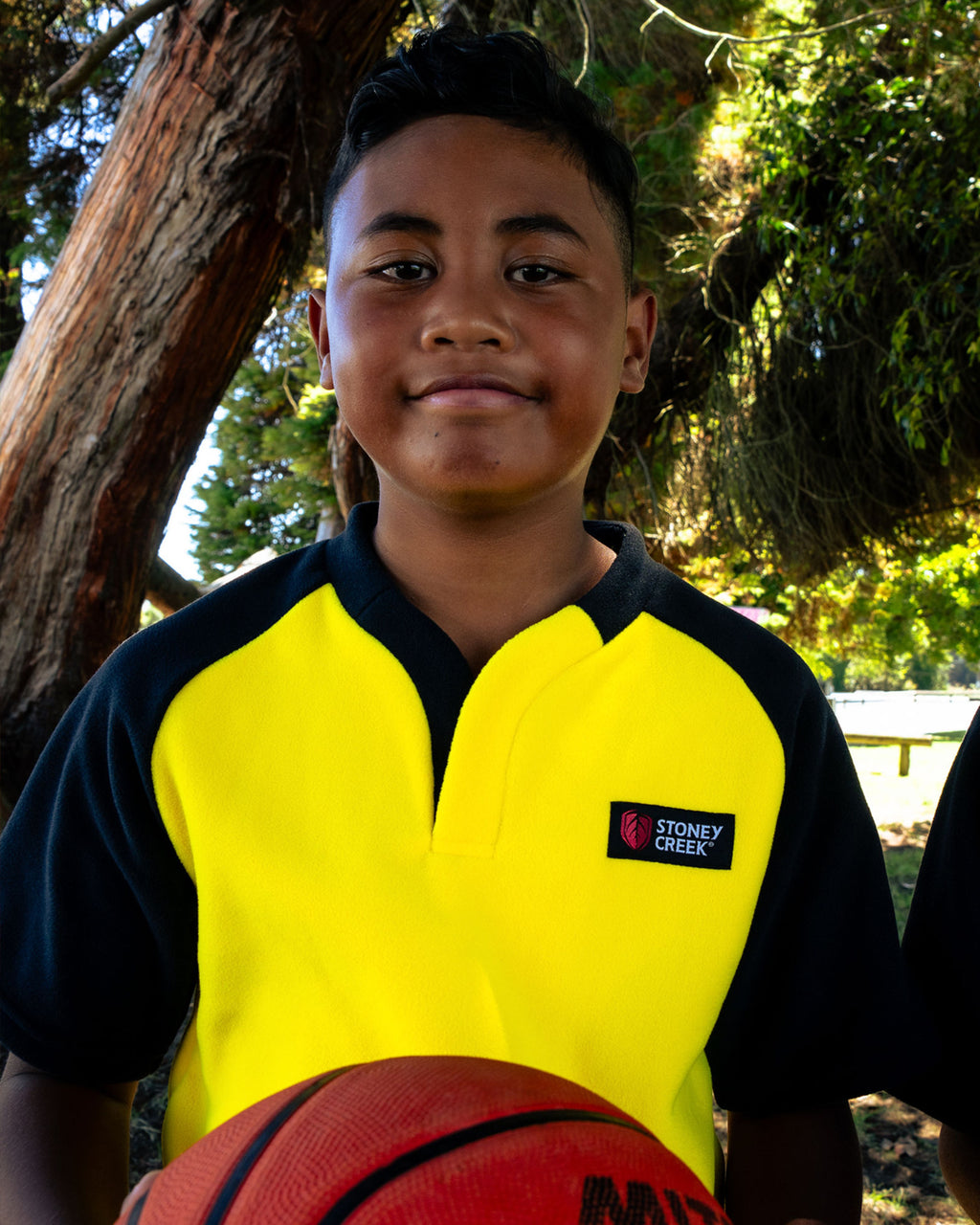 Kid's Regional Bush Tee - Yellow/Black