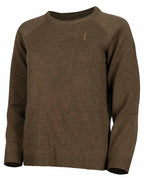 Kid's Long Sleeve Bale Tee - Brown