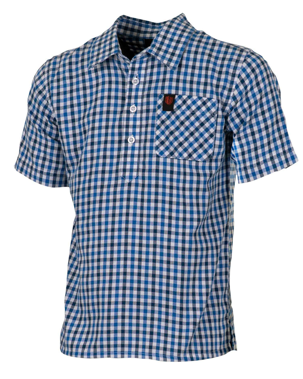 CheckKid Shirt - Estate Blues