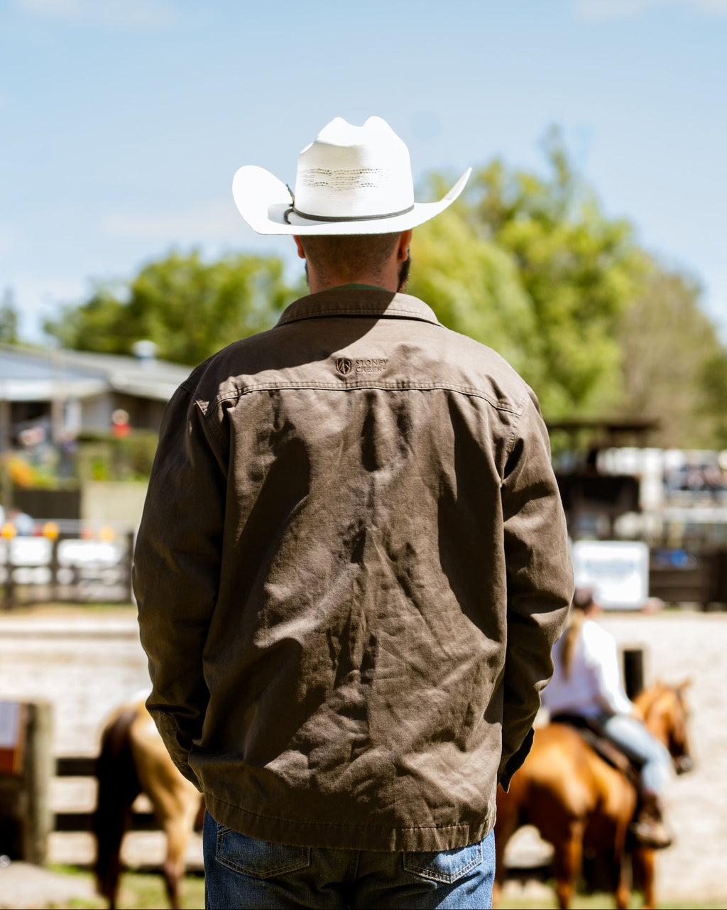Men's Rip Jacket - Bourbon