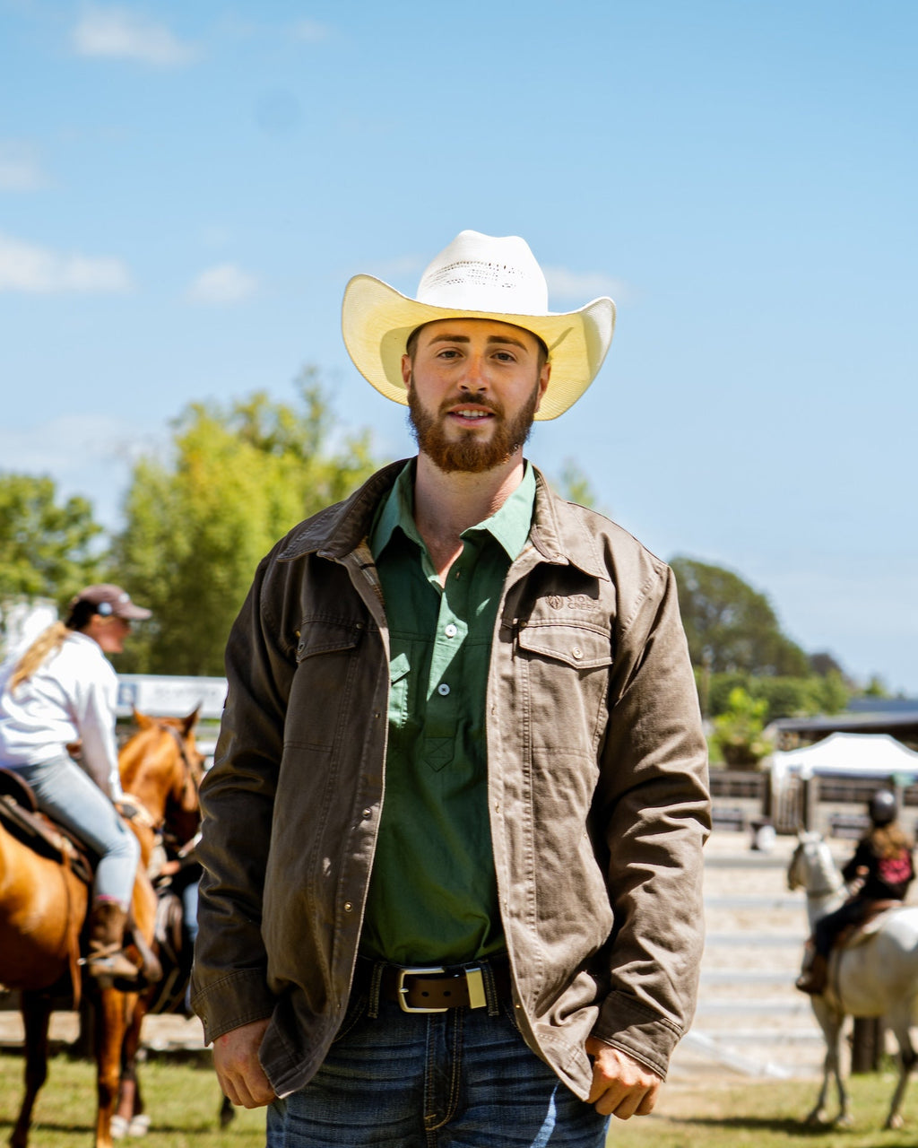 Men's Rip Jacket - Bourbon