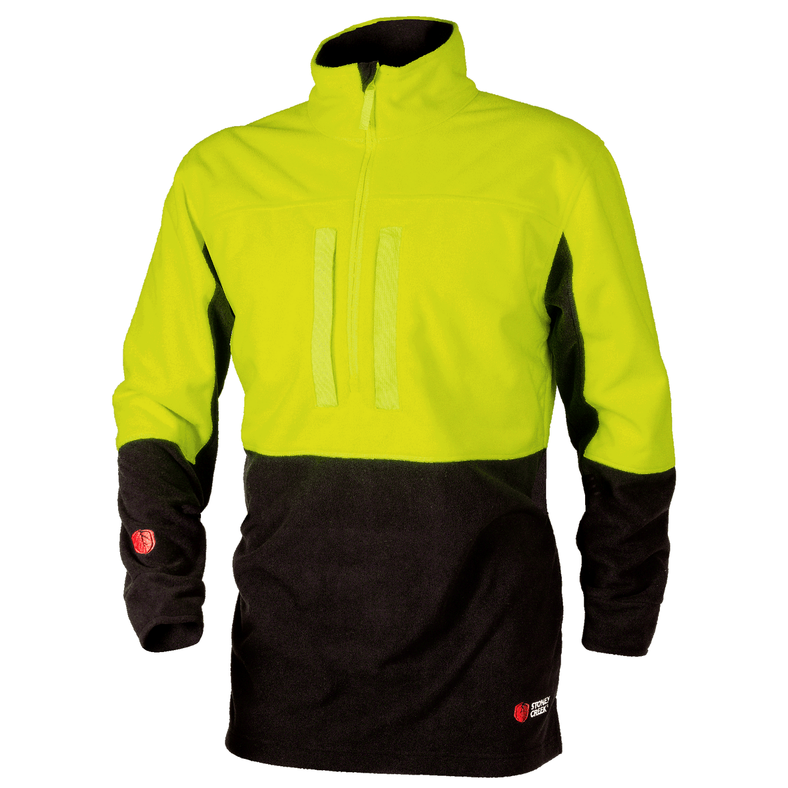 Windproof Twin Zip Top - Yellow