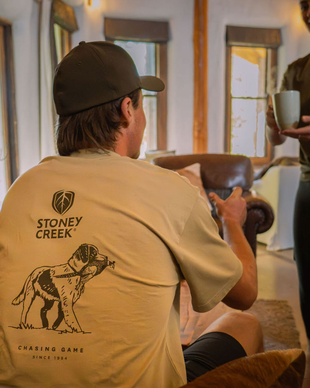 Men's Chasing Game Retrieve Hunting Tee