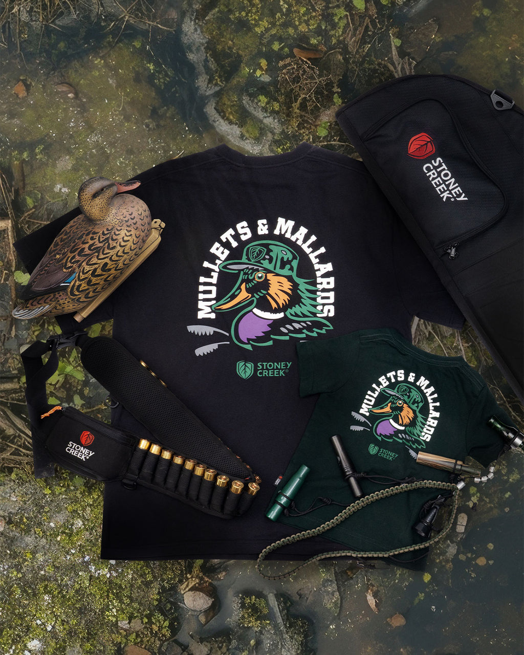 Men's Mullets and Mallards Tee