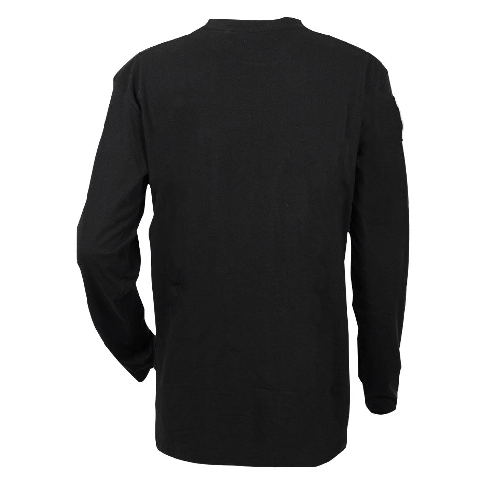 Men's Plain long Sleeve Tee - Black