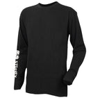 Men's Plain long Sleeve Tee - Black