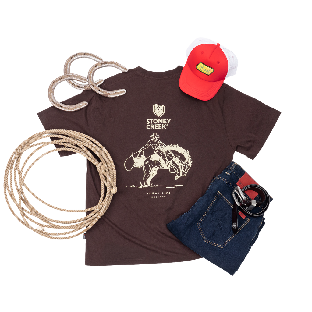 Rural Life Rodeo Tee