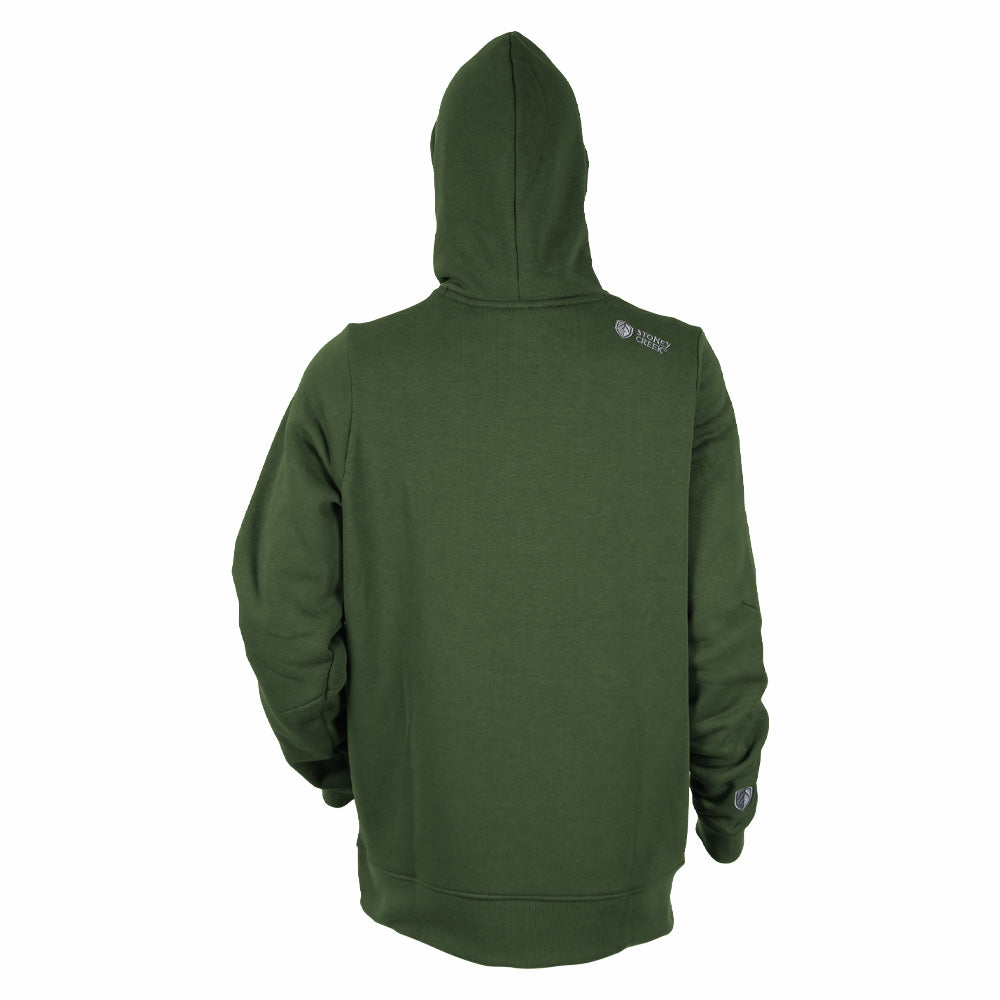 Men's Brand Hoodie - Dark Green