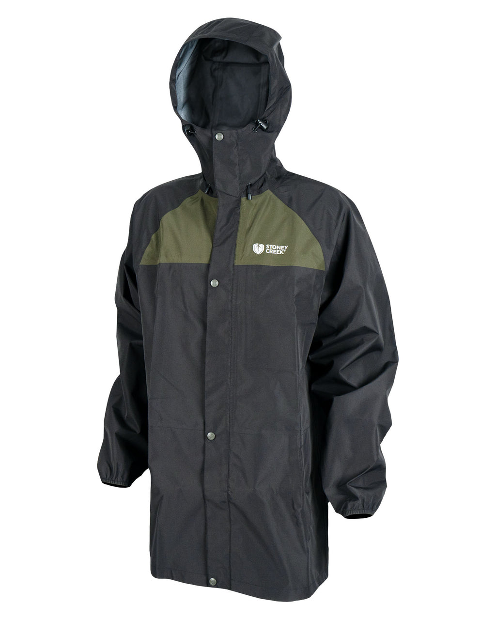 Men's Creek Crosser V2 Jacket - Black/Bayleaf