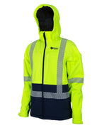 Hi Vis Men's Toaster Jacket - Yellow/Navy