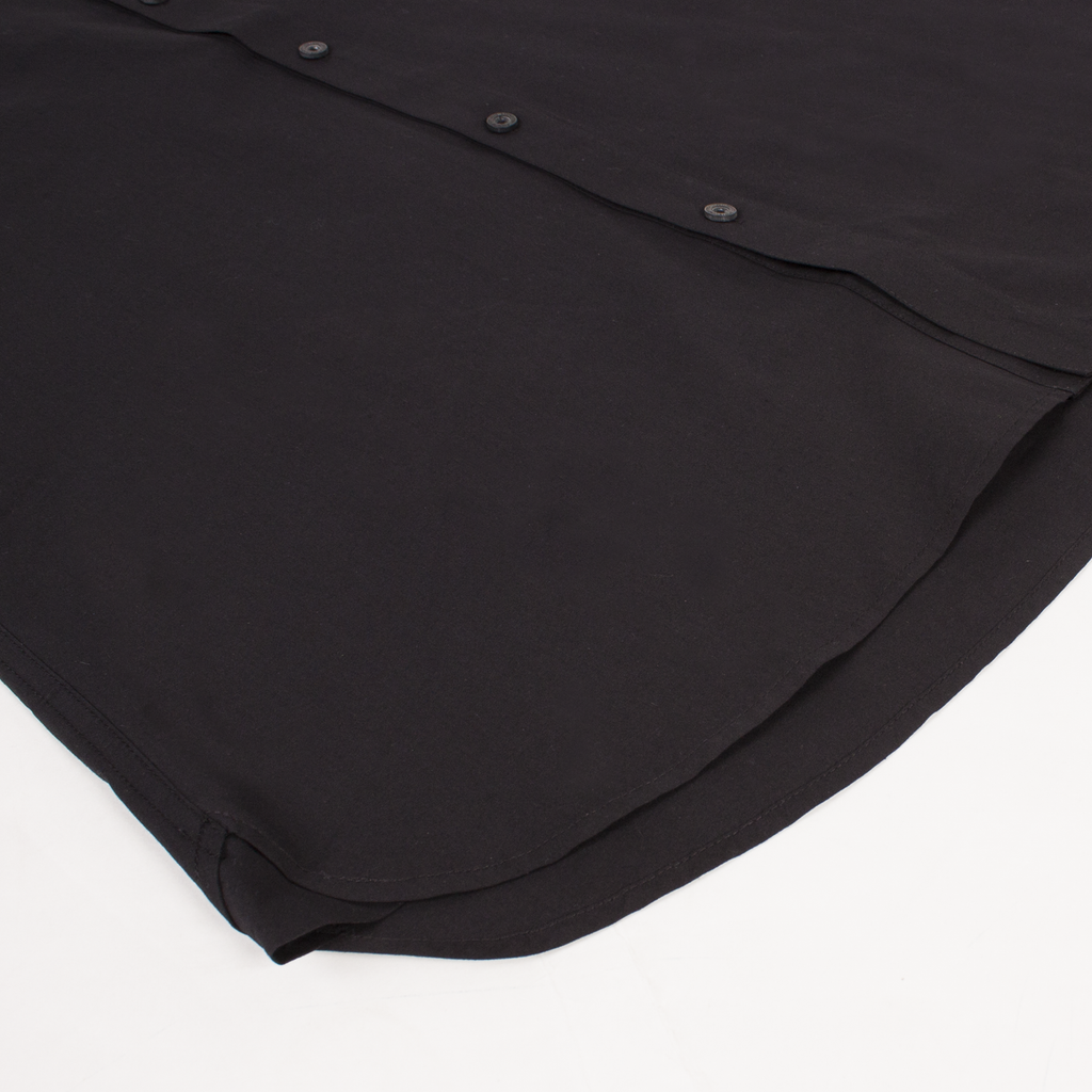 Men's Corporate Shirt Long Sleeve - Black