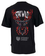 Stay Wild Stag Tee