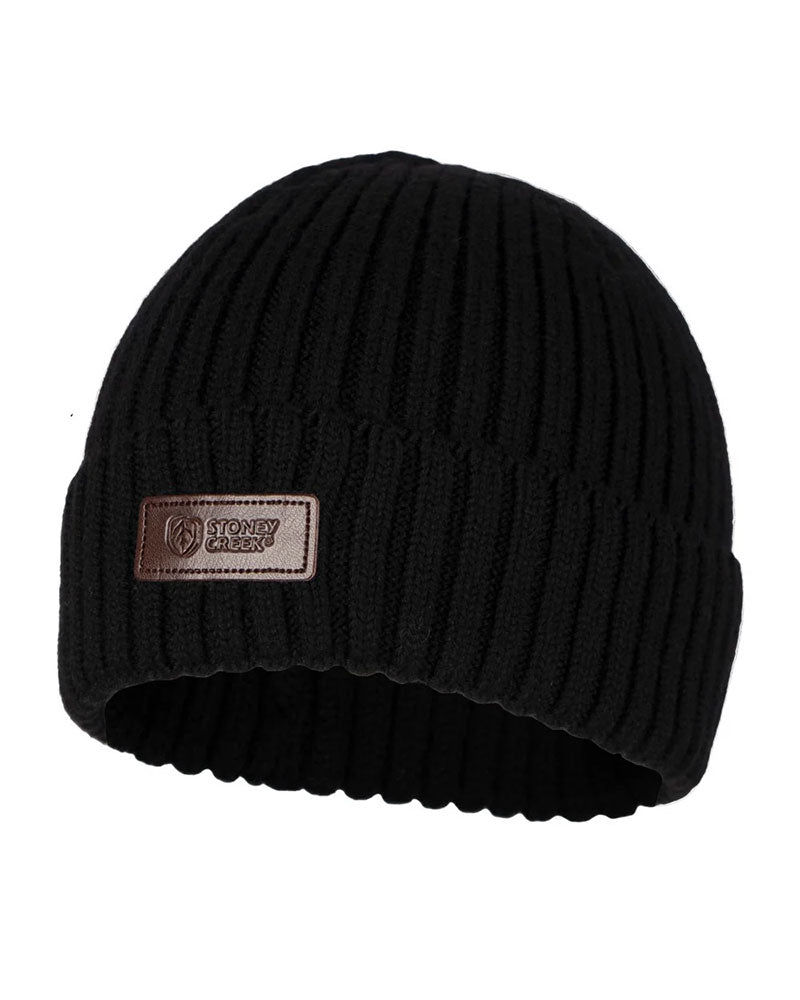 Merino Beanie - Black