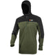 Men's Microplus Hoodie - Bayleaf/Black