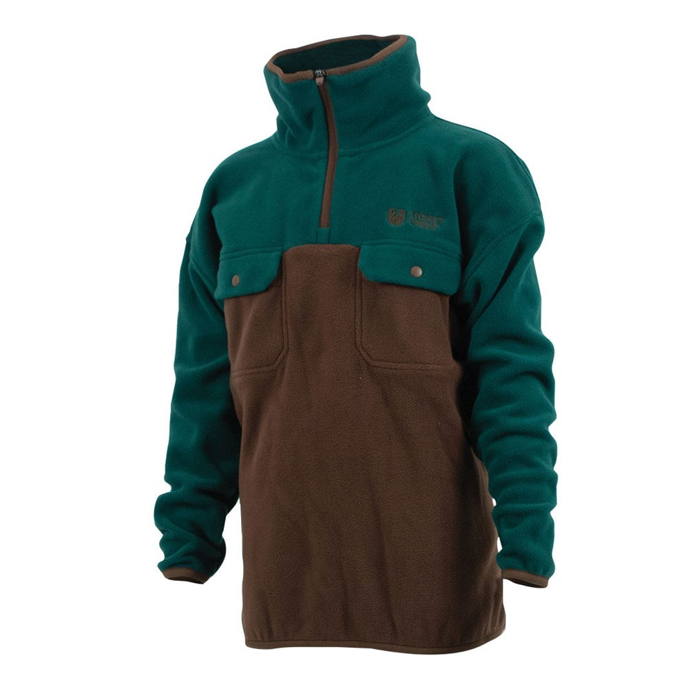 Kid's Performance Plus Pullover - Rainforest/Pinecone