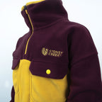 Kid's Performance Plus Pullover - Eggplant/Misted Yellow