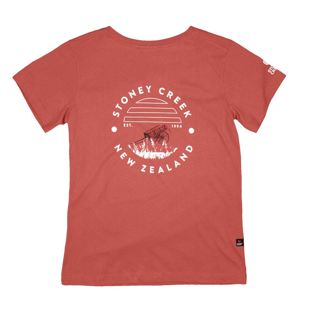 Women's Summers Back V-Neck Tee