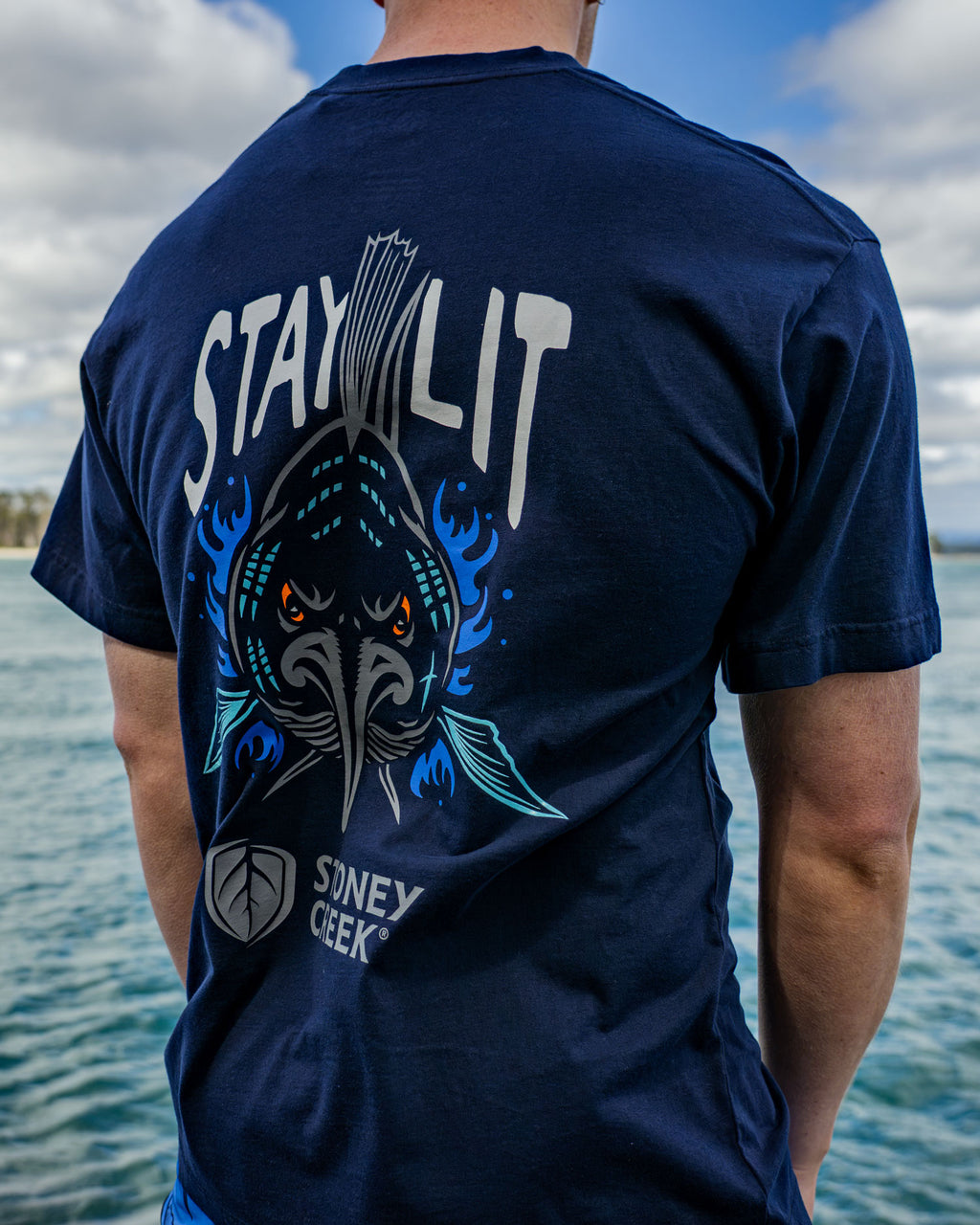 Men's Stay Lit Marlin Tee