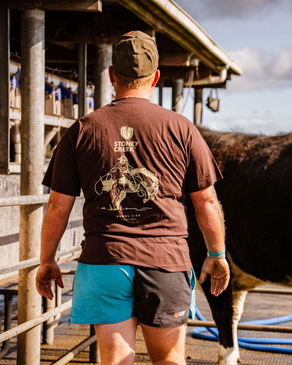 Men's Rural Life Rodeo Tee