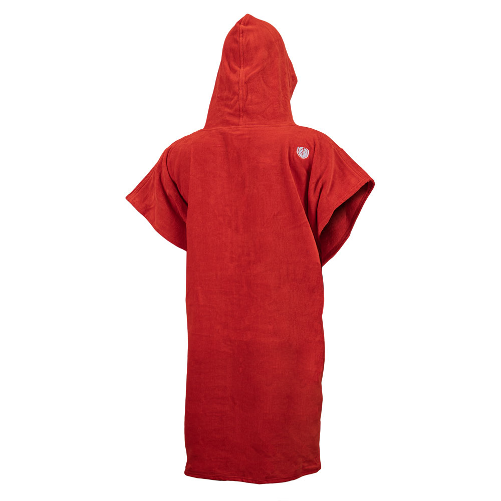 Towel Hoodie - Fiery Red